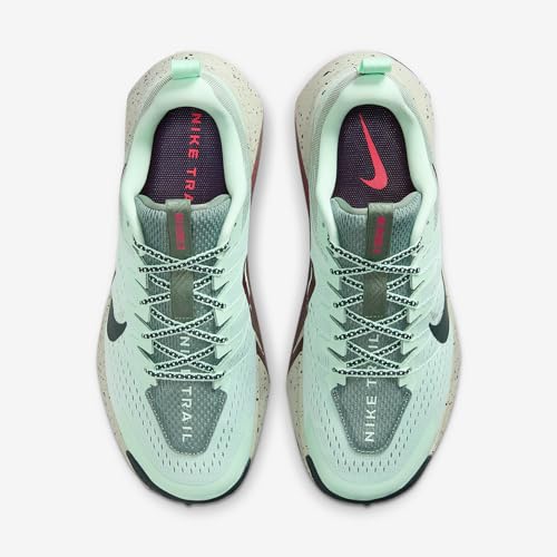 Nike Wildhorse 10 Men's Trail Running Shoes (Mint Foam/Clay Green/Hyper Pink/Seaweed) Size 8.5 - alternate view 4