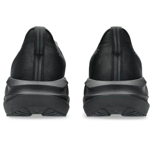 ASICS NOVABLAST 5 Mens Performance Running Shoes, Black/Carrier Grey, 9 US