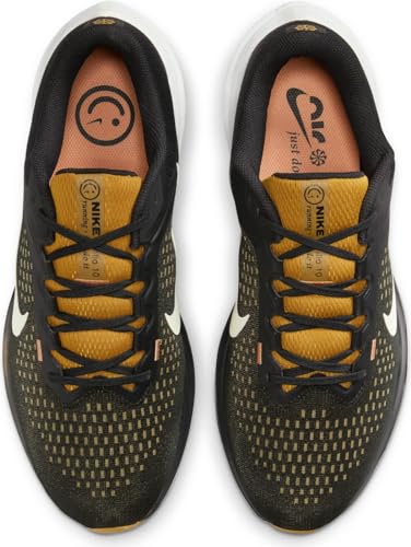 Nike Men's Running Shoes, Black Olive Aura Bronzine Amber Brown, 11 US