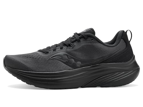 Saucony Men's Lancer Run Sneaker, Black/Black/Black, 10.5