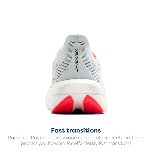 Brooks Women’s Hyperion Max 2 Neutral Running Shoe - Illusion/Coral/Black - 11 Medium