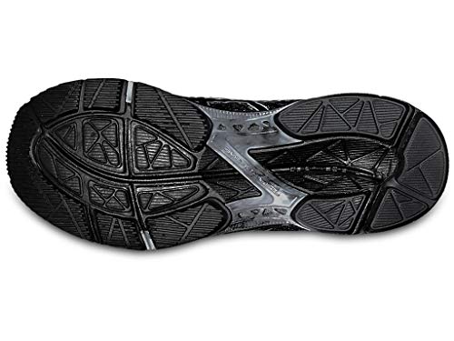 ASICS Women's GEL-Noosa Tri 11 Running Shoes, 9.5, BLACK/BLACK/CHARCOAL