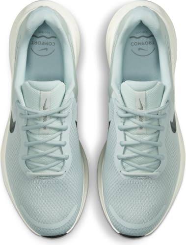 Nike Revolution 7 Men's Road Running Shoes (FB2207-011, Light Silver/Light Army/Pale Ivory/Sequoia) Size 11.5