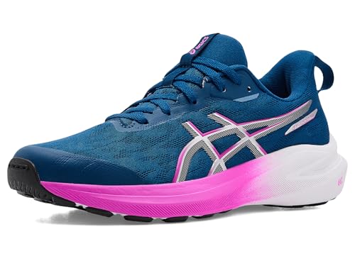 ASICS Kid's GT-1000 14 GS Running Shoes, 7, Twilight Blue/Digital Sakura