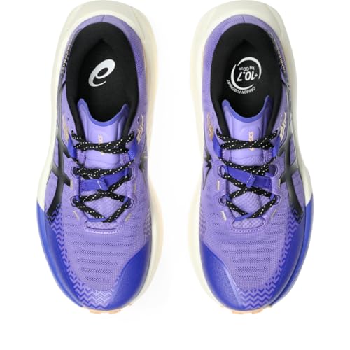 ASICS Women's Trabuco MAX 5 Trail Running Shoes, 5, Amethyst/Black