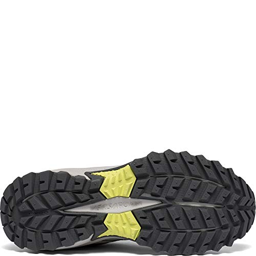 Saucony Women's Excursion TR14 Trail Running Shoe, Grey/Blue/Glade, 8.5