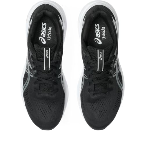 ASICS Men's Gel-Contend 10 Running Shoes, 11, Black/White