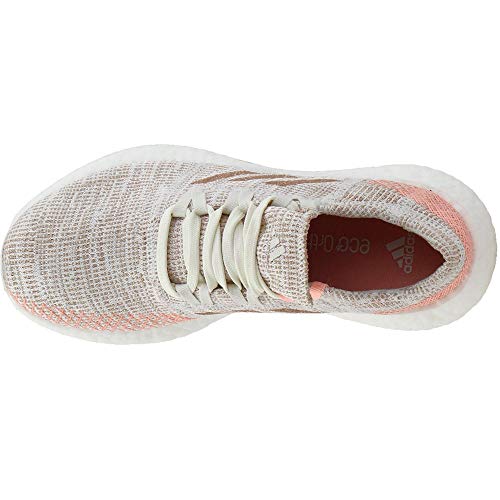 adidas K Pureboost Element White/Pearl/Org Gs Running 6.5