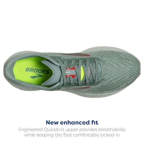 Brooks Unisex Hyperion Elite 3 Running Shoe for Men & Women - Blue Surf/Cherry/Nightlife - 9.5 Medium