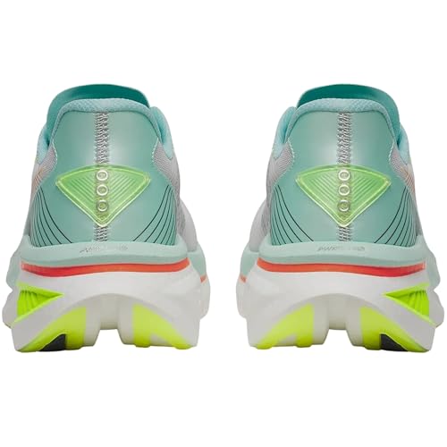 Saucony Women's Endorphin Azura Sneaker, White/Splash, 8.5
