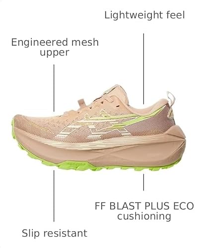 ASICS Women Trabuco Max 4 Pale Apricot/Cream 8 Medium