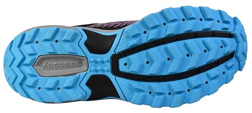 Saucony Women's Excursion TR15 Shoes, Black/Riz/Lime, 8 W