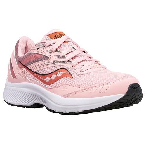 Saucony Women's Cohesion 15 Sneaker, Pink, 9