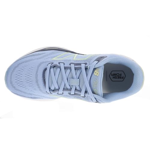 New Balance Fresh Foam 680 v8 Women's Running, 6.5 C/D US, Sky Blue-Navy-Melon
