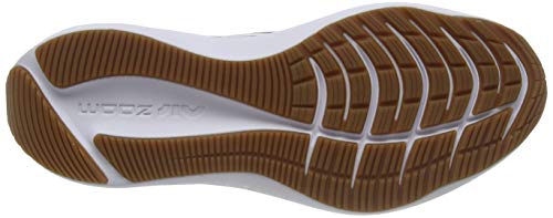 Nike Zoom Winflo 7, Men's Running Shoe, Photon Dust/White-Obsidian-Ozone Blue, 7.5 UK (42 EU)
