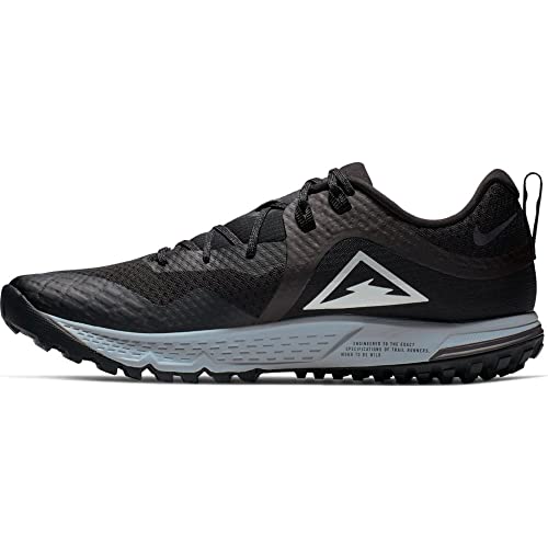 NIKE Men's Air Zoom Terra Kiger 5 Running Shoes, Black Black Barely Grey Thunder Grey Wolf Grey 001, 6.5/7 - alternate view 4
