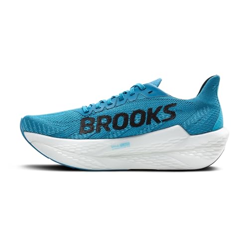 Brooks Men’s Hyperion Max 2 Neutral Running Shoe - Crystal Seas/Diva Pink/Black - 12 Medium - alternate view 5
