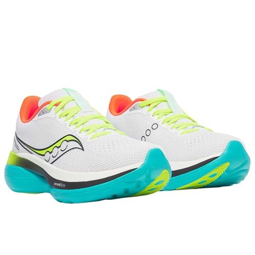Saucony Women's Endorphin Trainer Sneaker, White/Mutant, 7