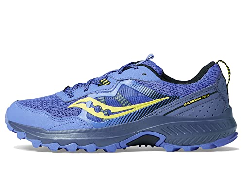 Saucony Women's Excursion Tr16 Hiking Shoe, Pool/Sulpher, 8