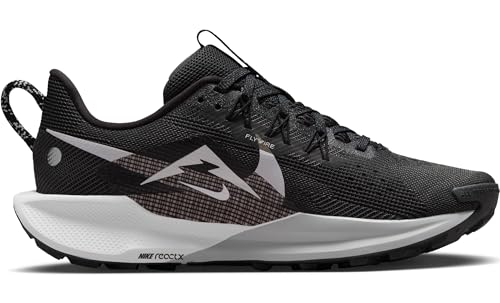 Nike Womens Pegasus Trail 5 Black/White/Anthracite/Wolf Grey 7.5 Medium