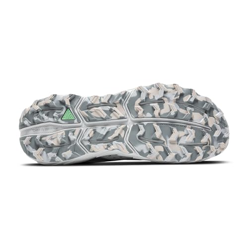 Brooks Men’s Cascadia 18 Mountain Trail Running Shoe - Oyster/Primer Grey/Coconut - 8.5 Medium