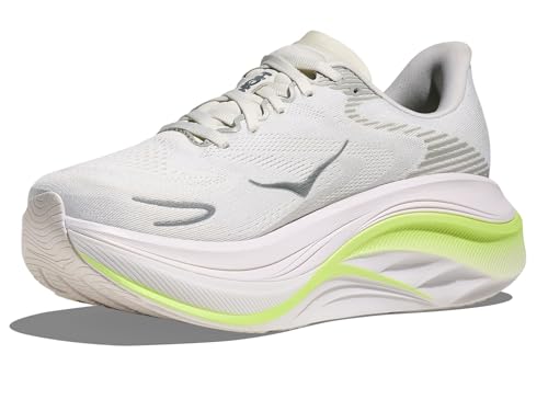 Hoka Women's Skyward X 2 Sneaker, White/Neon Yuzu, 9 - alternate view 6