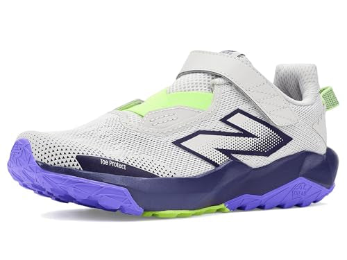Unisex New Balance Dynasoft Nitrel v6 (Little Kid) Grey Matter/Electric Indigo 12.5 Wide product image
