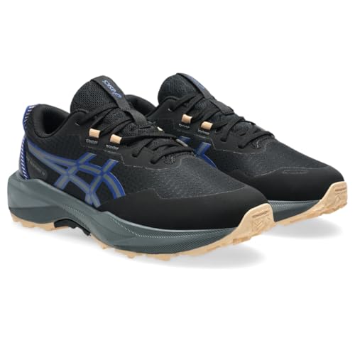 ASICS Kid's PRE Venture 11 Grade School Running Shoes, 6.5, Black/ASICS Blue