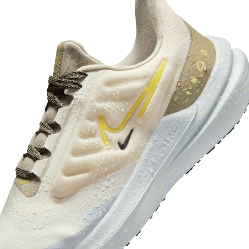 Nike Air Winflo Shield Womens Running Trainers DM1104 Sneakers Shoes (UK 7 US 9.5 EU 41, Pale Ivory high Voltage 100)