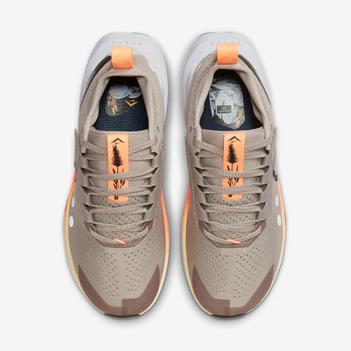 Nike Zegama 2 Women's Trail Running Shoes (Malt/Ghost/Alabaster/Black) Size 12 - alternate view 4