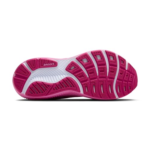 Brooks Women’s Ghost 17 Neutral Running Shoe - Pink/Fuchsia/Gold - 6 Medium - alternate view 6