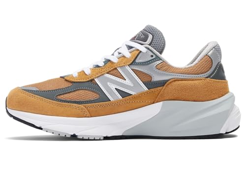 New Balance Unisex Made in USA 990 V6 Sneaker,Workwear/Grey,Men 7.5 / Women 9