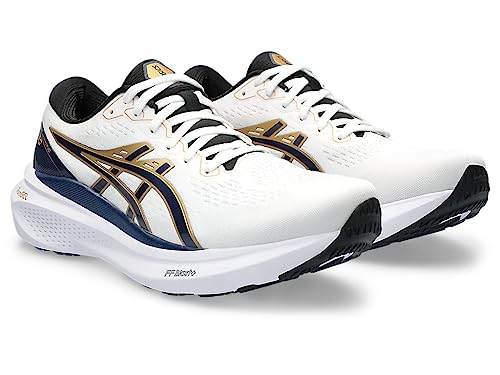 ASICS Men's Gel-Kayano 30 Anniversary Shoes, 9, White/DEEP Ocean