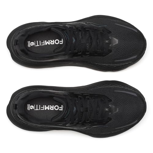 Saucony Men's Hurricane 24 Sneaker, Black, 9
