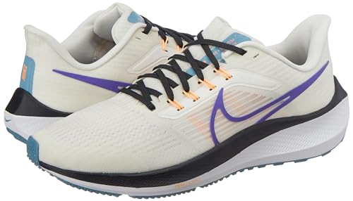 NIKE Air Zoom Pegasus 39, Women's Running Shoes, Phantom Psychic Purple Summit White, 7