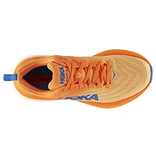 HOKA Men's Bondi 8 Shoes (Impala/Mock Orange, us_Footwear_Size_System, Adult, Men, Numeric, Medium, Numeric_10)