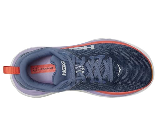 Hoka Women's Gaviota 5 Anchor/Grapefruit 6 Wide - alternate view 2