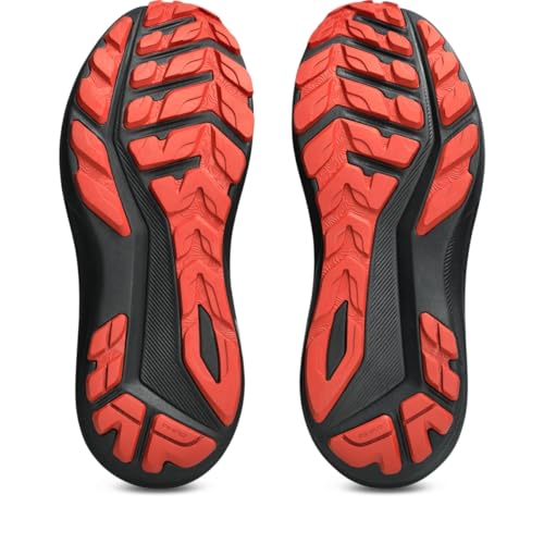 ASICS Men's GT-1000 14 Running Shoes, 9, Black/Apricot Crush