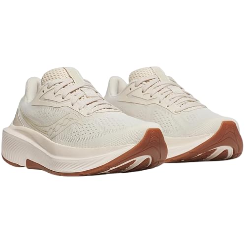 Saucony Women's Echelon 10 Sneaker, Rye/Gum, 7 Wide