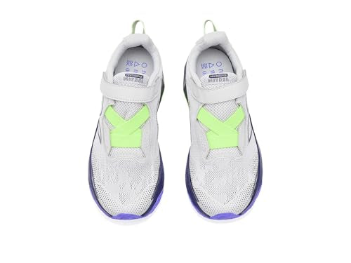 Unisex New Balance Dynasoft Nitrel v6 (Little Kid) Grey Matter/Electric Indigo 12.5 Wide alternate view 2