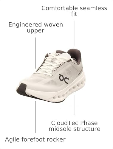 On Mens, Cloudsurfer Next Glacier/White 13 Medium