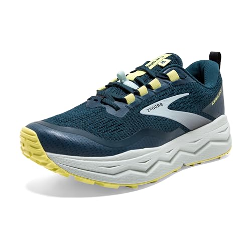 Brooks Women's Caldera 5 Trail Running Shoe - Pond/Black/Charlock - 5.5 Medium