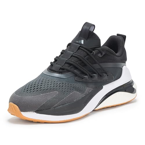 Adidas Men's Alphaboost V2, Black/Black/White, 9.5