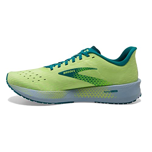 Brooks Men's Hyperion Tempo Road Running Shoe - Green/Kayaking/Dusty Blue - 10 Medium