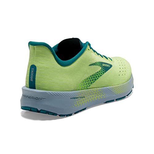 Brooks Men's Hyperion Tempo Road Running Shoe - Green/Kayaking/Dusty Blue - 10 Medium