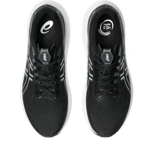 ASICS Men's GT-2000 14 Running Shoes, 9.5, Black/White