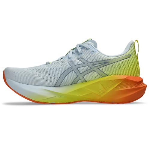 ASICS Novablast 5 Men's Trainers, Sky Lemon Spark, 9 US