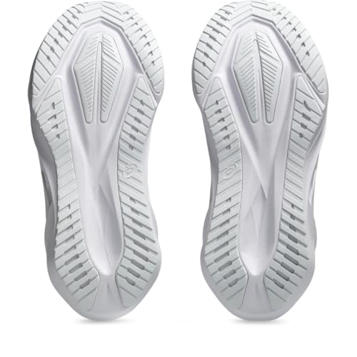 ASICS Women's NOVABLAST 5 Running Shoes, 8.5, White/Piedmont Grey