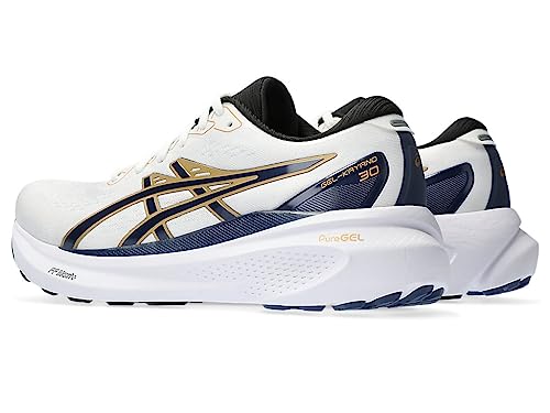 ASICS Men's Gel-Kayano 30 Anniversary Shoes, 9, White/DEEP Ocean