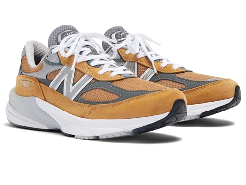 New Balance Unisex Made in USA 990 V6 Sneaker,Workwear/Grey,Men 7.5 / Women 9